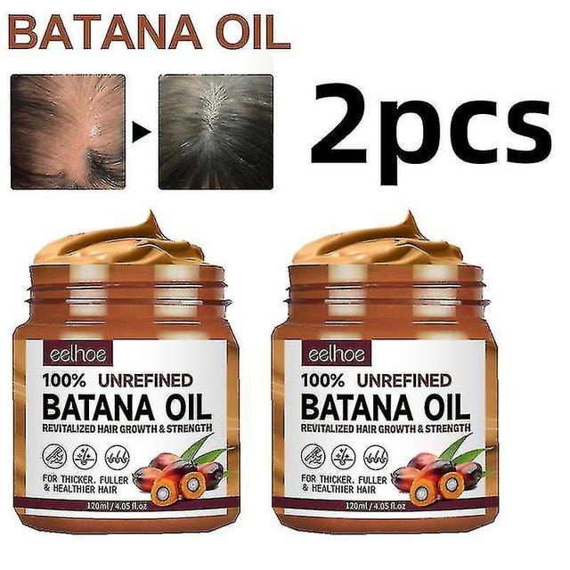 100% Batana-olie van Batana-boter voor alopecia areata voor mannen vrouwen 2pcs on Productcaster.