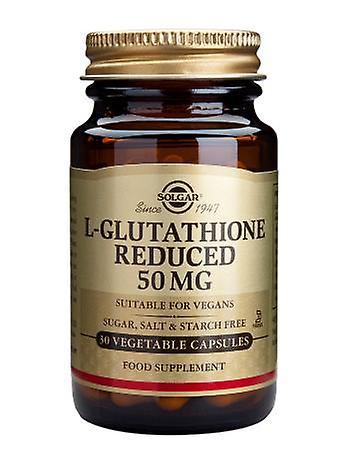 Solgar L-Glutathione 50 mg Vegetable Capsules, 30 on Productcaster.