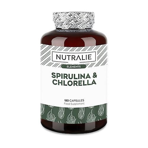 Nutralie Spirulina and chlorella 1800mg 180 capsules on Productcaster.