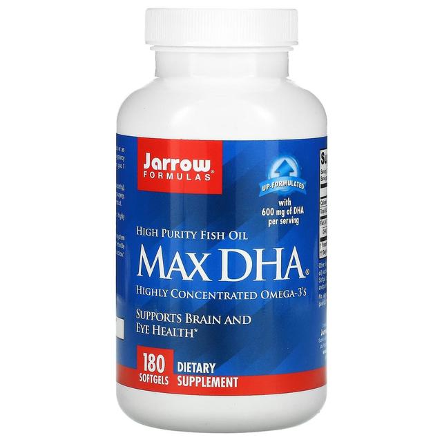 Jarrow Formulas Jarrow formler, Max DHA, 180 Softgels on Productcaster.