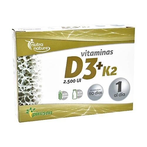 Pinisan Vitamin D3 + K2 60 kapsler on Productcaster.