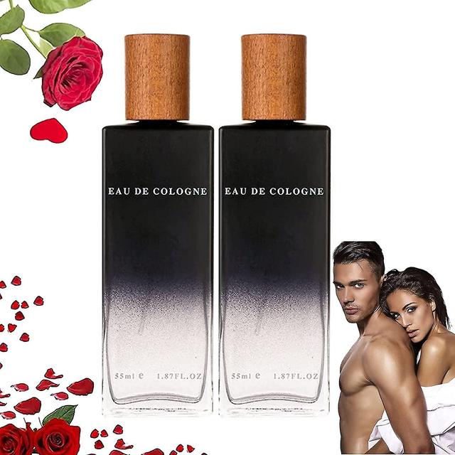 Duruimi Pheromone Köln für Männer ziehen Frauen an, Feromone Sense Feel Natural Body Mist, lang anhaltende Männer Parfüm Spray Schwarz 2 bottles on Productcaster.