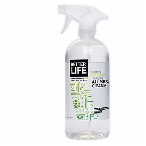 Better Life Bedre liv naturligt til alle formål renere hvad som helst, uparfumeret 32 oz (pakke med 1) on Productcaster.