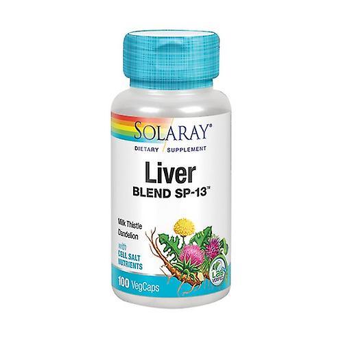 Solaray Liver Blend SP-13, 100 hætter (pakke med 3) on Productcaster.