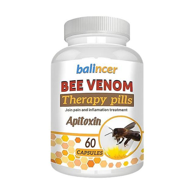 Vorallme Natural Bee Venom Extract - Joint Pain Relief, Anti-aging, Anti-inflammation, Antioxidant, Arthritis, Tendonitis, Herniated Disc 60capsule... on Productcaster.