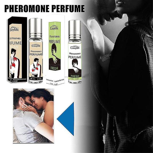 Unbrand 10ml Parfyme Langvarig Feromone Eau De Toilette Frisk Søtt Hav Duft Menn Kvinner black on Productcaster.