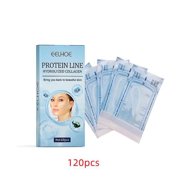 60/120 Pcs Protein Thread No Needle Gold Protein Line Absorbable Collagen For Facial Lift Anti Aging Hyaluronic Tightening Skin Tangrui 2 bag 120pcs on Productcaster.