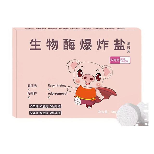 10 Pcs Clothes Enzyme Cleaning Solubleness Removal -tablet For Bath on Productcaster.