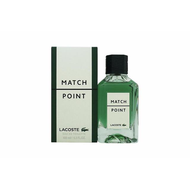 Lacoste Match Point Eau De Toilette Spray 100ml on Productcaster.