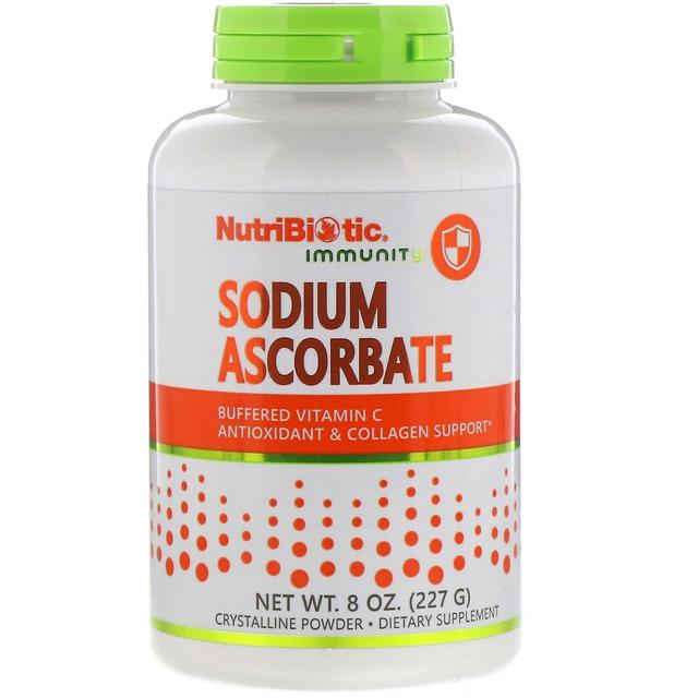 NutriBiotic, Immunität, Natriumascorbat, Kristallinpulver, 227 g on Productcaster.