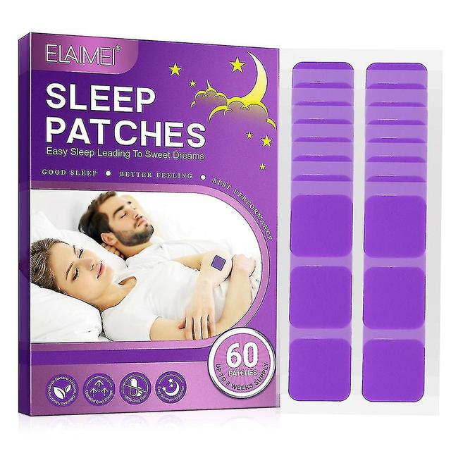 60pcs Tiefschlafpflaster für Männer und Frauen Alle natürlichen Schlafhilfepflaster EL Schlafpatch on Productcaster.