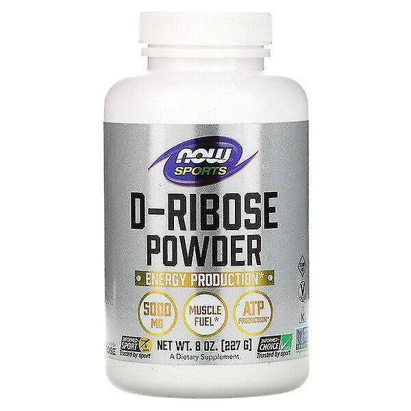 NOW Foods Nu Fødevarer, Sport, D-Ribose Pulver, 5,000 mg , 8 oz (227 g) on Productcaster.