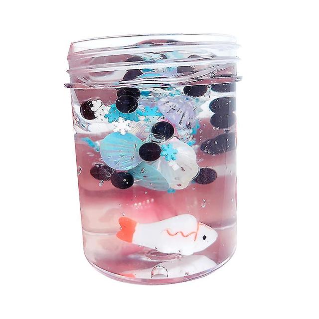 Koolmei Blue 60/120ml Ocean Dolphin Mud Clay Stress Relief Kids Toy Clear - White on Productcaster.