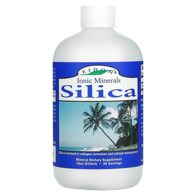 Eidon Mineral Supplements, Ionic Minerals, Silica, 18 oz (533 ml) on Productcaster.