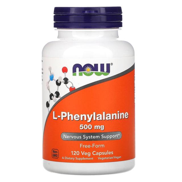 NOW Foods, L-Phenylalanine, 500 mg, 120 Veg Capsules on Productcaster.