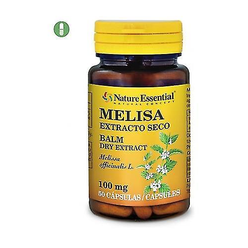 Nature Essential Melissa 100 mg (dry ext.) 50 capsules on Productcaster.