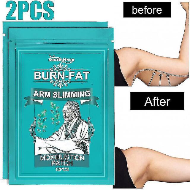 ShuFu 12pcs / pack Burn-fat Arm Slimming Moxibusttion Patch Pack 2 on Productcaster.