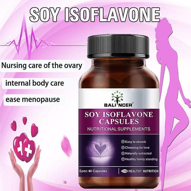 Vorallme Balincer Soy Isoflavones-improve Women's Menstrual Disorders, Dysmenorrhea And Menopause, Delay Aging, Improve Skin Quality 10 bottle on Productcaster.