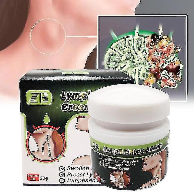 2022 Herb Lymphatic Detox Cream Lymph Ointment 20g Neck Anti-swelling Cream Armp on Productcaster.