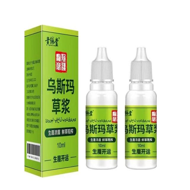 2pcs Usma Grass Extract Essence adequado para sobrancelhas cílios linha do cabelo 10ml on Productcaster.