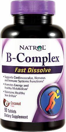 Natrol B-Complex Fast Dissolve 90 Comprimidos on Productcaster.