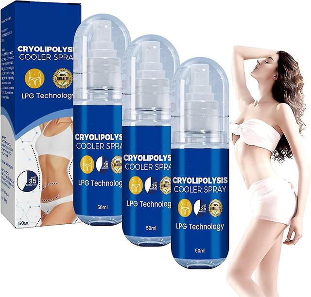 Tmall Lpg Technology Cryolipolysis Cooler Spray, Cryolipolysis Cooler Spray, Skin Tightening Belly Slimming Massage Oil 3pcs on Productcaster.