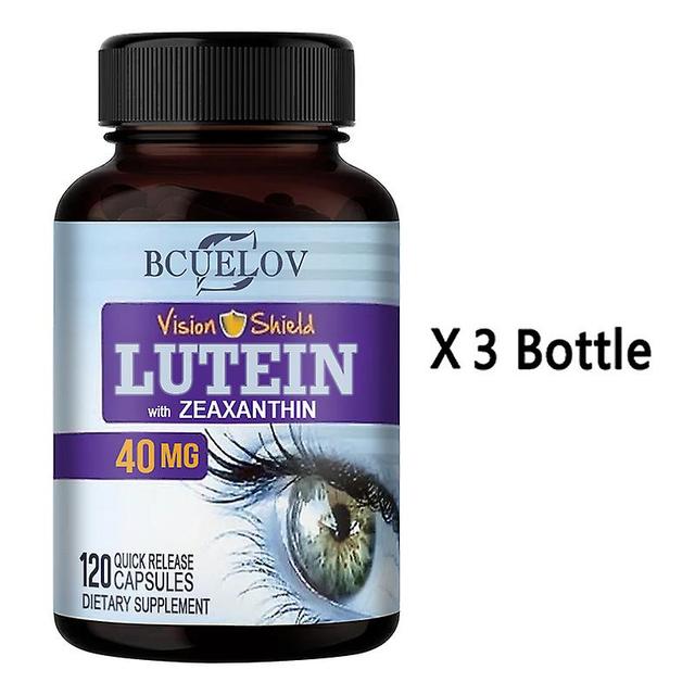 Vorallme Lutein Capsule Patented Eye Protection, Activates Vision, Reduces Visual Fatigue, And Protects Healthy Vision 120pcs-3bottle A Bottle on Productcaster.