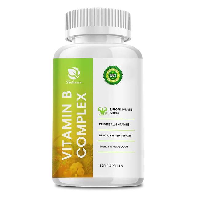 Hikig Integral Food Complex B Capsule Sem Stress Sistema Nervoso Imunidade e Células Sanguíneas Saúde Produção de Energia Suporte Anemia 120pcs on Productcaster.