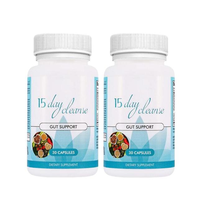 1-3Pcs Gut and Colon Support 15 Day Cleanse Colon Cleansing Capsules New 2PCS on Productcaster.