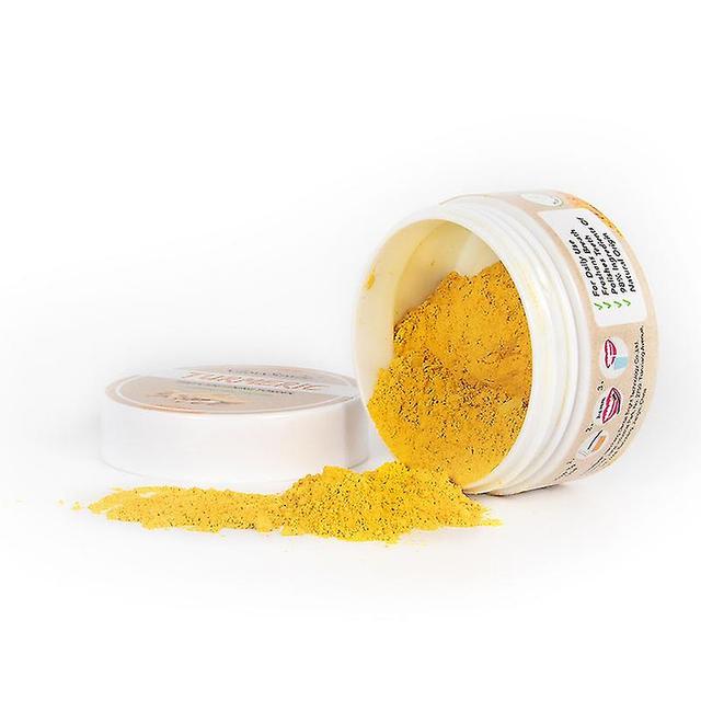 Activated Turmeric Teeth Whitening Powder for Oral Hygiene and Cleaning on Productcaster.