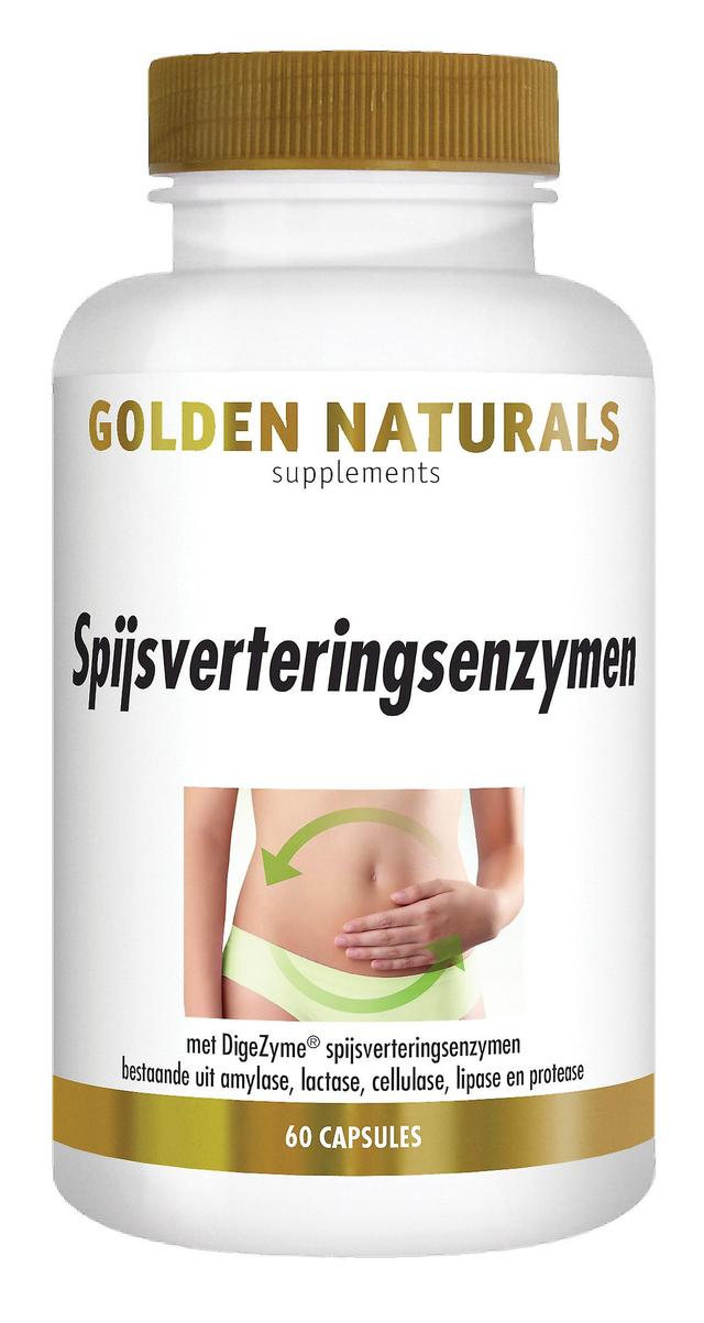 Golden Naturals Digestive Enzymes (60 vegan capsules) on Productcaster.