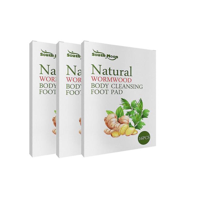 Natural Wormwood Body Cleansing Footpads The Natural Ingredients In The Footpads Relieve Pain And Tension And Promote Deep Sleep on Productcaster.