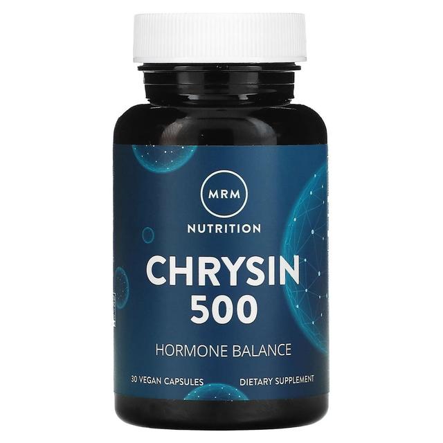 MRM Nutrition, Chrysin 500, 30 Vegan Capsules on Productcaster.