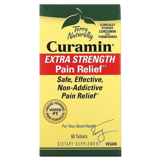 Terry Naturally, Curamin, Extra Strength Pain Relief, 60 Tablets on Productcaster.