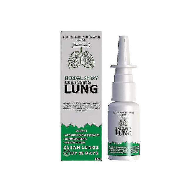 Lung Detox Herbal Cleanser Spray For Smokers Clear Nasal Congestion 20ml on Productcaster.