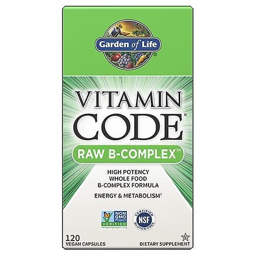 Garden of Life Kod witaminowy, Surowy B-Complex 120 vcaps (Opakowanie 6) on Productcaster.