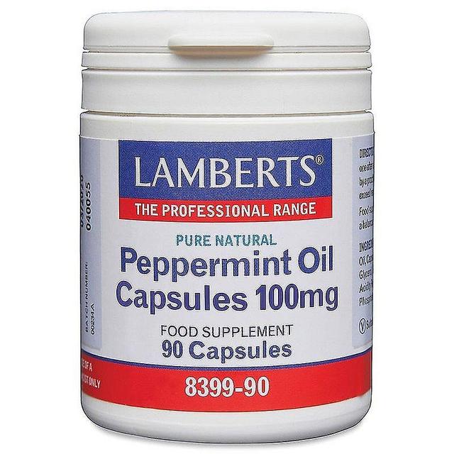 Lamberts mätový olej kapsule 100mg 90 (8399-90) on Productcaster.