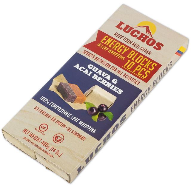 Luchos Energy Blocks Guave und Acai Beeren - 10x40g on Productcaster.