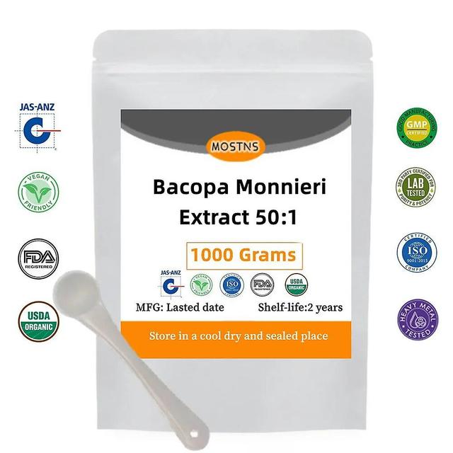 Huamade 50-1000g 50:1 Bacopa Monnieri Extract,Free Shipping 100g on Productcaster.