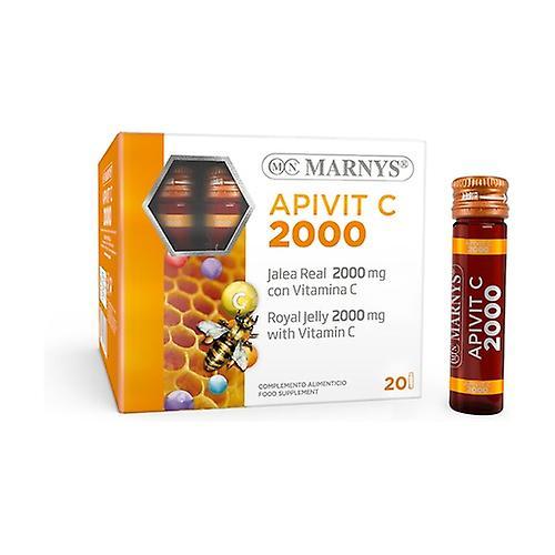 Marny's Apivit C Plus 20 ampoules of 2000mg on Productcaster.