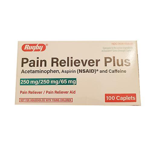 Major Pharmaceuticals Rugby Pain Reliever Plus, 100 Coated Tabs (Pack of 1) on Productcaster.