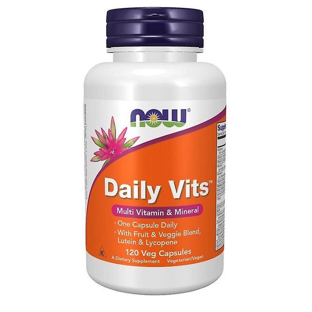 NOW Foods Daily Vits Kapselit 120 on Productcaster.