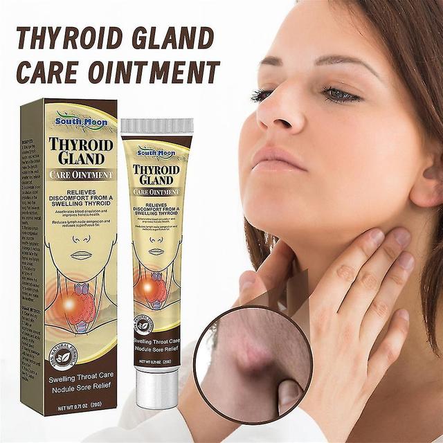 1/2 piezas de 20 g de crema unisex para la glándula tiroides para tratar la tiroiditis ungüento para los ganglios linfáticos del cuello Suministros... on Productcaster.