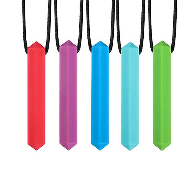 MCIN Chew Necklaces - Best Chew Necklaces for Children with Autism - Durable and Strong Silicone Chew Nec on Productcaster.