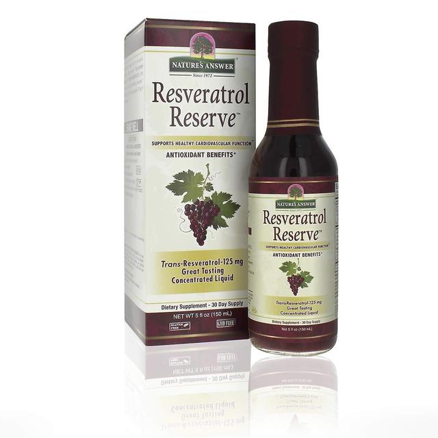 Nature's Answer Die Antwort der Natur, Resveratrol-Reserve, 5 fl oz (150 ml) | Ahorn-Kräuter on Productcaster.