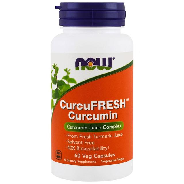 NOW Foods Ora Alimenti, CurcuFresh Curcucu, 60 Veg Capsule on Productcaster.