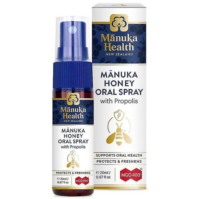 Manuka Health Propolis & MGO 400 Manuka Honey ústny sprej 30ml (MAN059) on Productcaster.