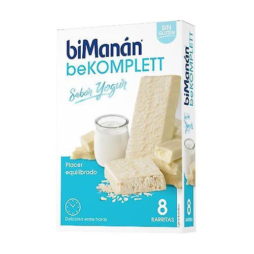 biManán Måltid Udskiftning Yoghurt Bar 8 enheder on Productcaster.