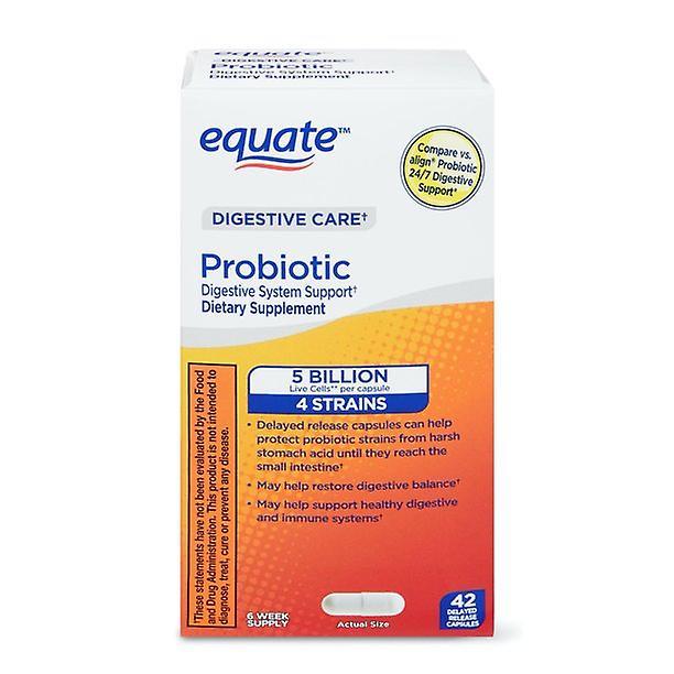 Equate digestive care probiotyczny układ trawienny wspiera kapsułki o opóźnionym uwalnianiu, liczba 42 on Productcaster.