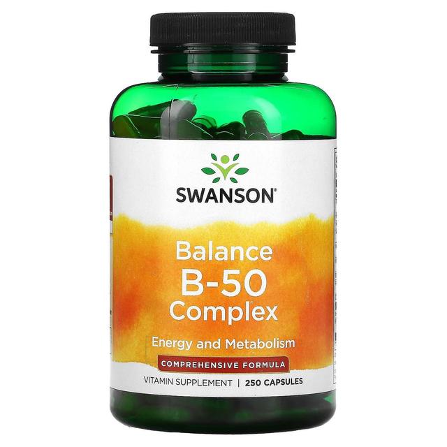 Swanson, Balance B-50 Complex, 250 Capsules on Productcaster.